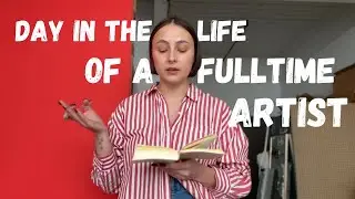 art studio vlog | mail club prep, chatty intro, planning & painting