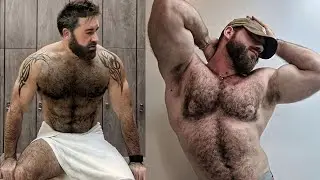 Extremely Hairy Men's With Incredible Physique | Hairy Men's 2023 | @RelaxMuscular