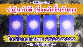 Pick A Card : ปาฏิหาริย์ดีๆ ที่จะเกิดขึ้นกับคุณ ในเดือนเมษายน 2565/2022