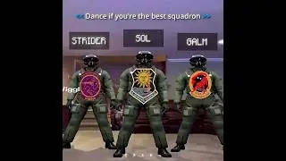 Dance if you're the best squadron 🤑🔥 