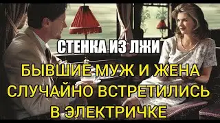 БЫВШИЕ МУЖ И ЖЕНА ВСТРЕТИЛИСЬ В ЭЛЕКТРИЧКЕ. СТЕНКА ИЗ ЛЖИ. Истории из жизни.Душевная история до слёз