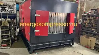 УРАЛЭНЕРГОКОМПРЕССОР новый компрессор УКС-400В-С (УЭК) в модуле на санях.