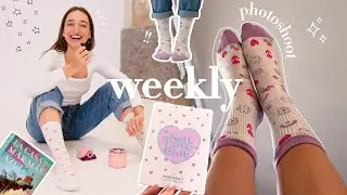 una semana muy especial conmigo 💗 lanzo mi colección 🧦, shooting y 10 años en rrss ☕️☁️😱 Irene Rain
