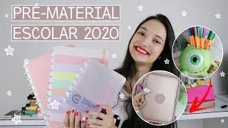 MEU PRÉ-MATERIAL ESCOLAR 2020