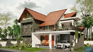 Residential Building Kerala #1(4KVideo Animation)