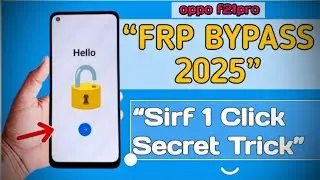 Oppo F21 Pro FRP Bypass Without PC | Android 14 | Latest 2025