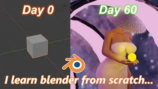 My 2 Month Blender Progression