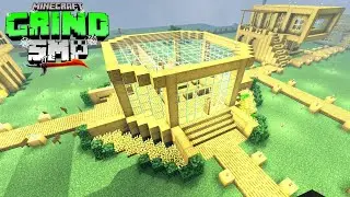 I BUILD A TOWNHALL FOR MEETING IN GRIND SMP | Minecraft Grind SMP #Ep3