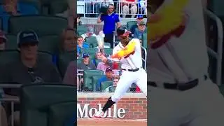 Braves RF #13 Ron Acuña Jr. HR(18) 406Ft.