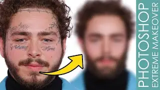 Photoshop Extreme Makeover - #49 Post Malone