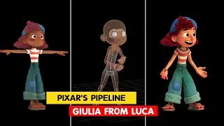 Luca | Giulia from Luca | Pixar's Pipeline |