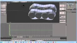 Tank Tracks Build and Rigging Tutorial - Blender v2.69