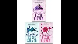 Elsie Silver Chestnut Springs Series 3 Books Collection Set (Heartless, Flawless, Powerless)