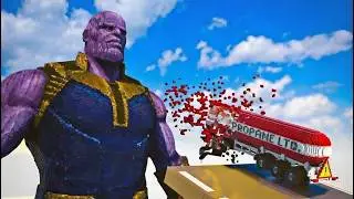Cars vs Thanos | Teardown