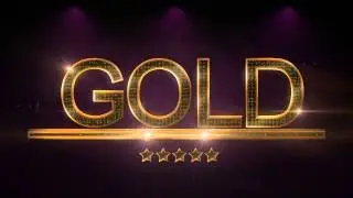 Alphabet 3d Gold Abc And Social Media Icons
