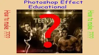 (ACCELERATED) Photoshop Teen Wolf manipulation Design