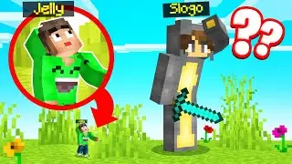 HIDE AND SEEK But We’re SUPER TINY! (Minecraft)
