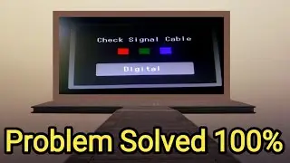 How To Solution Check Signal Cable | Problem Solve Check Signal Cable |