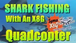 Shark Fishing With A Drone - You Never Know What You will Catch While Quadcopter Fishing