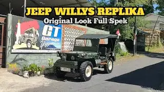 REVIEW MOBIL PERANG JEEP REPLIKA WILLYS