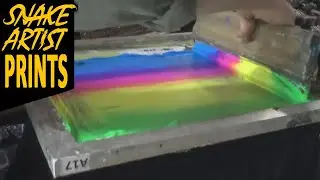 RAINBOW PRINT WITH PERMASET SUPER COVER INKS