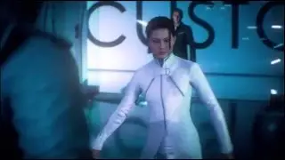 Beautiful, asian assassin effortlessly subdues her target