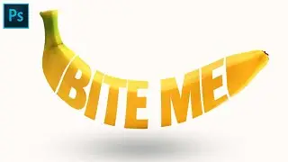 Easy MASKING Text & Type in Photoshop