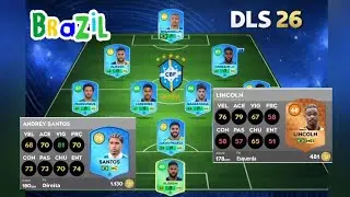 Top 72 Jogadores Brasileiros no Dream League 26! 