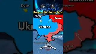 Actual Map Of Russo-Ukrainian War 17 August 2024