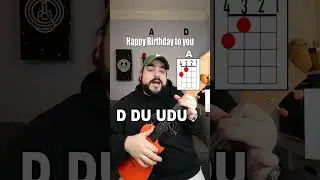 How to play Happy Birthday (Ukulele Tutorial) 