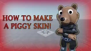 How to make a Piggy Skin like me in Roblox studio.