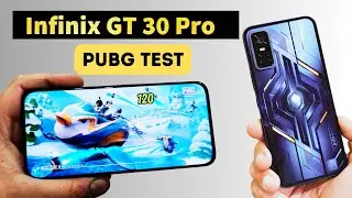infinix GT 30 Pro PUBG/BGMI Test 🥵- Live FPS Meter, Battery & Heating | Honest Review💯