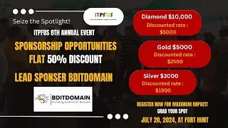 BDITDOMAIN - Spearheading Innovation and Excellence as Lead Sponsor for ITPFUS Annual Event 2024.