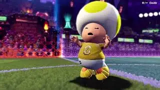 Mario Strikers Battle League - Toad's Losing Animation