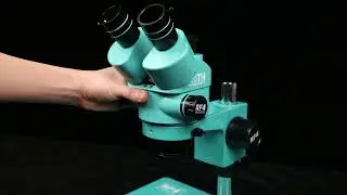 RF4 new RF-6558X triocular microscope, both ends of the large field ofview synchronous imagin