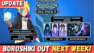 BOROSHIKI DLC IS OUT NEXT WEEK In Naruto Storm Connections