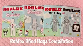 🌷paper diy🌷 ROBLOX blind bag compilation ⭐️ | ASMR | applefrog