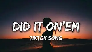 Nicki Minaj - Did It On'em (Lyrics) 