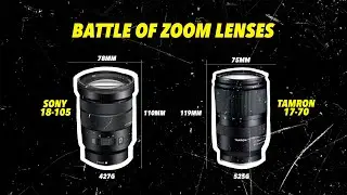 TAMRON 17-70MM VS SONY 18-105MM | SONY A6000, A6100, A6300, A6400, A6500, A6600