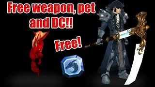 AQ3D| How to get a Free pet, weapon and FREE! DC 250!