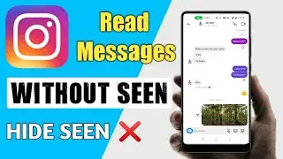 How to Read instagram messages without seen | Instagram trick 2021