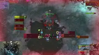 WoW BFA 8.0.1 - The Underrot Mythic +6 - Blood Death Knight