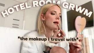 MAKEUP I WONT LEAVE HOME WITHOUT a full face grwm in my hotel room
