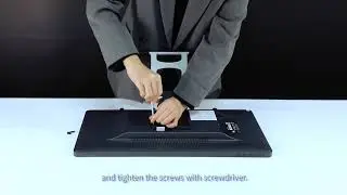 How to set up the stand for Huion Pen display series 1 (GT-191/Kamvas Pro 20)