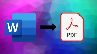 How to Convert Word File into PDF  convert word file to pdf | convert docx file to pdf