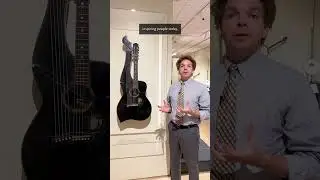 Michael Hedges’s 1913 Knutsen harp guitar