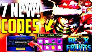 *NEW* ALL WORKING CODES FOR BLOX FRUITS - ROBLOX BLOX FRUITS CODES