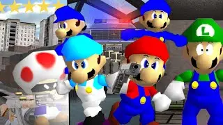 SM64 Bloopers: Mario Robs A Bank