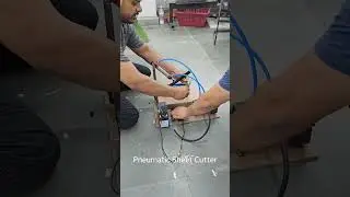 Pneumatic Sheet Cutter | Mechanical Engineering 