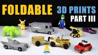 AMAZING 3D Printed Foldable Things!